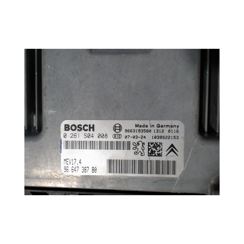 CALCULATEUR MOTEUR PEUGEOT 207 5P