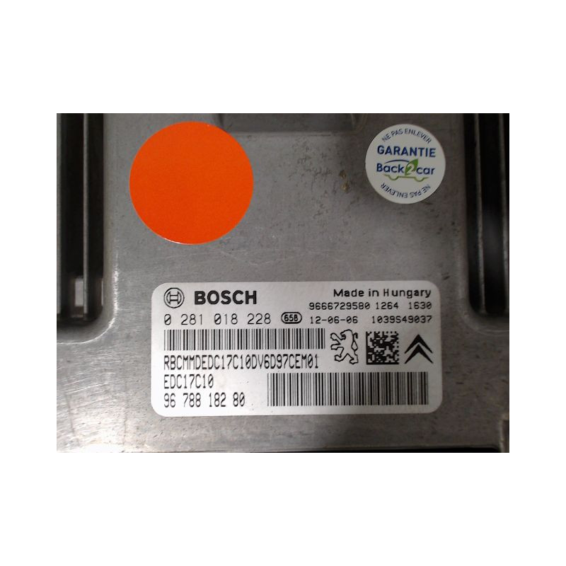 CALCULATEUR MOTEUR PEUGEOT 308