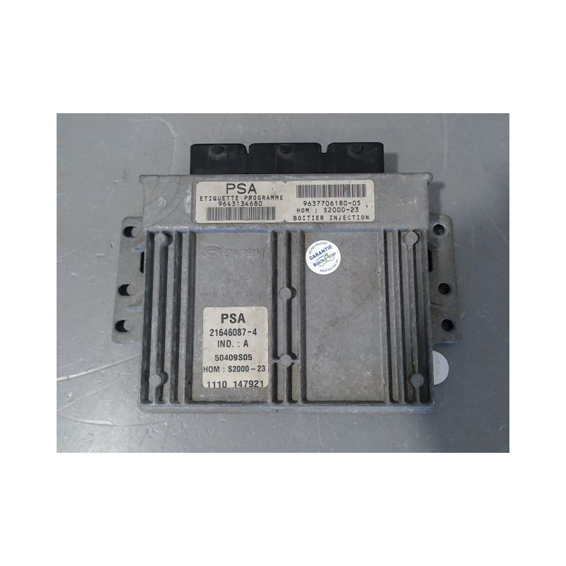 CALCULATEUR MOTEUR PEUGEOT 206