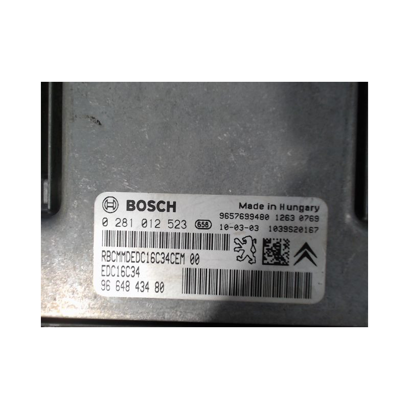 CALCULATEUR MOTEUR PEUGEOT 207