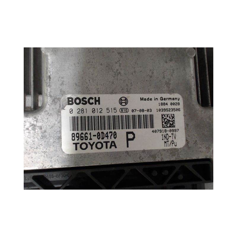 CALCULATEUR MOTEUR TOYOTA YARIS