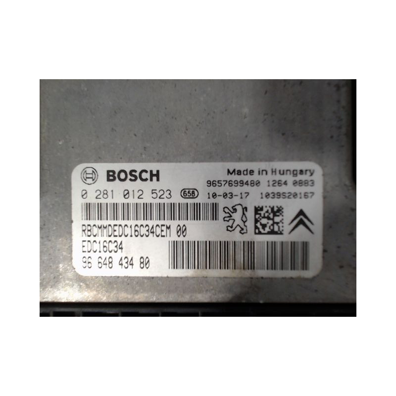 CALCULATEUR MOTEUR PEUGEOT 207