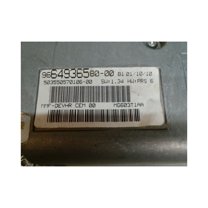 ECRAN GPS PEUGEOT 407