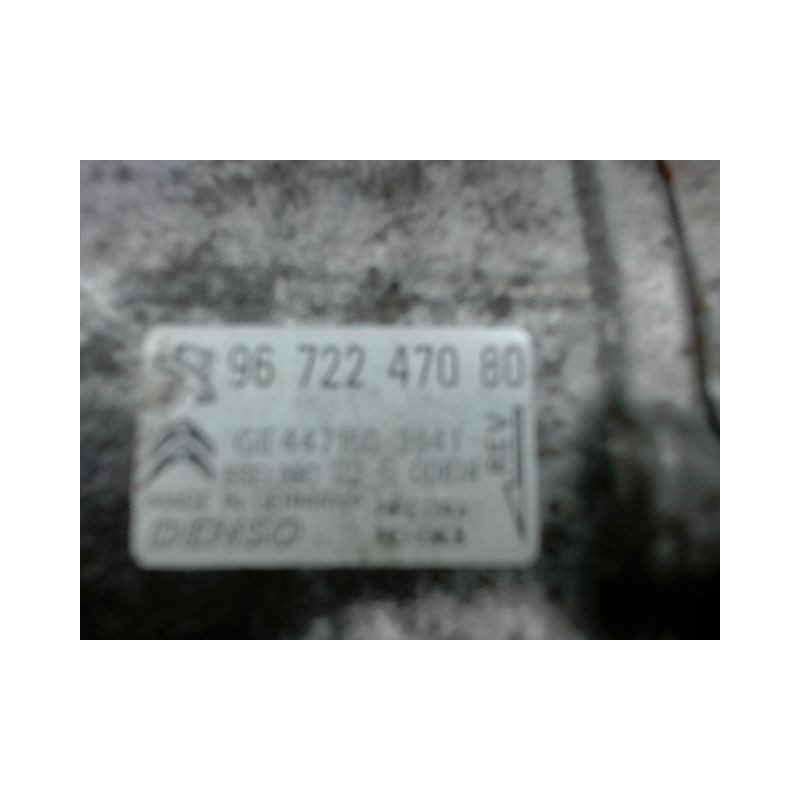 COMPRESSEUR AIR CONDITIONNE PEUGEOT 208