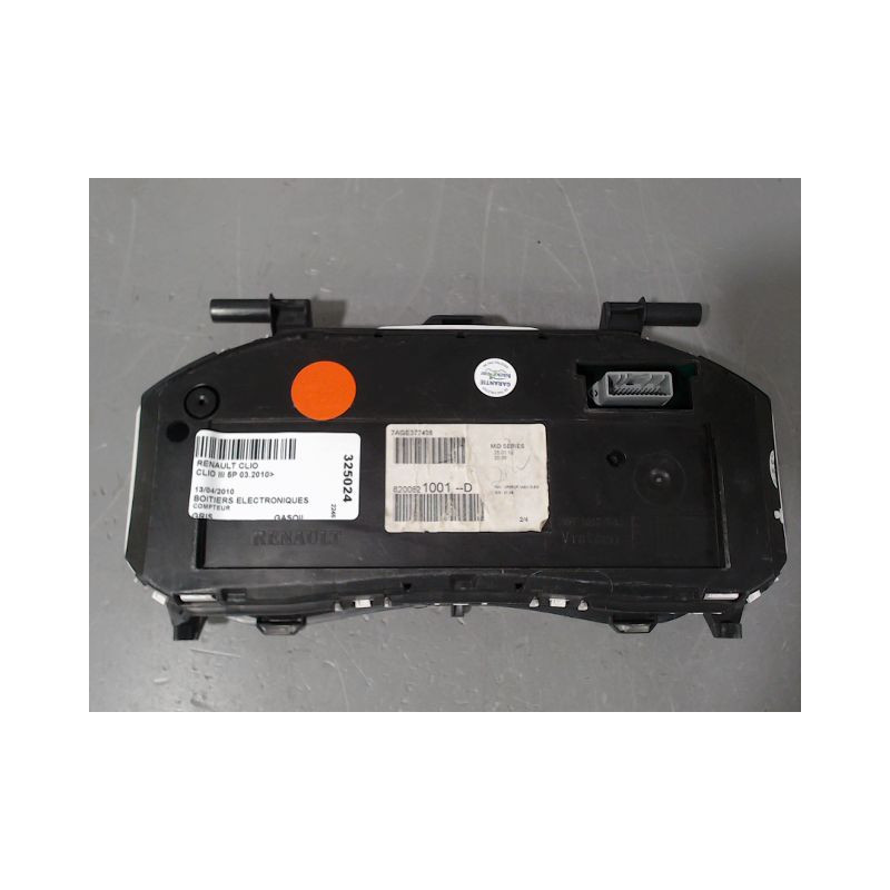 COMPTEUR RENAULT CLIO III 2010-