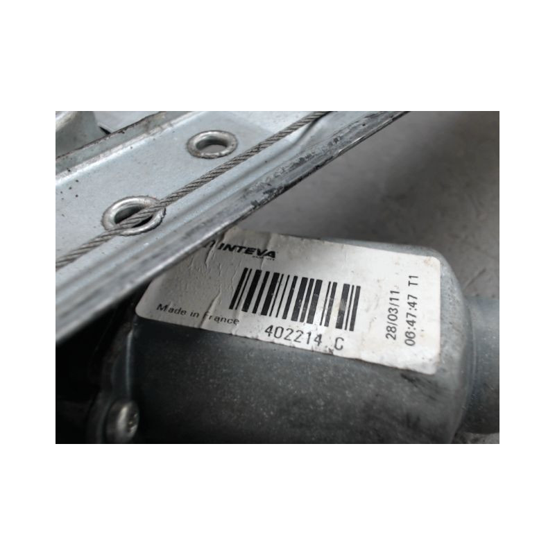 MECANISME LEVE-GLACE AVANT DROIT CITROEN C3