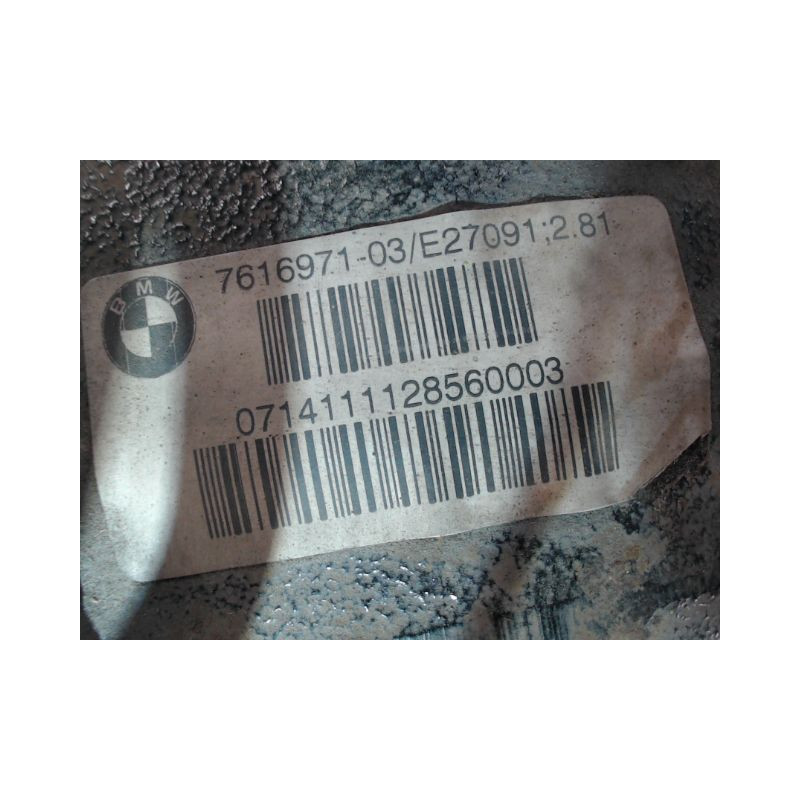 PONT ARRIERE B.M.W. SERIE 1 116 i