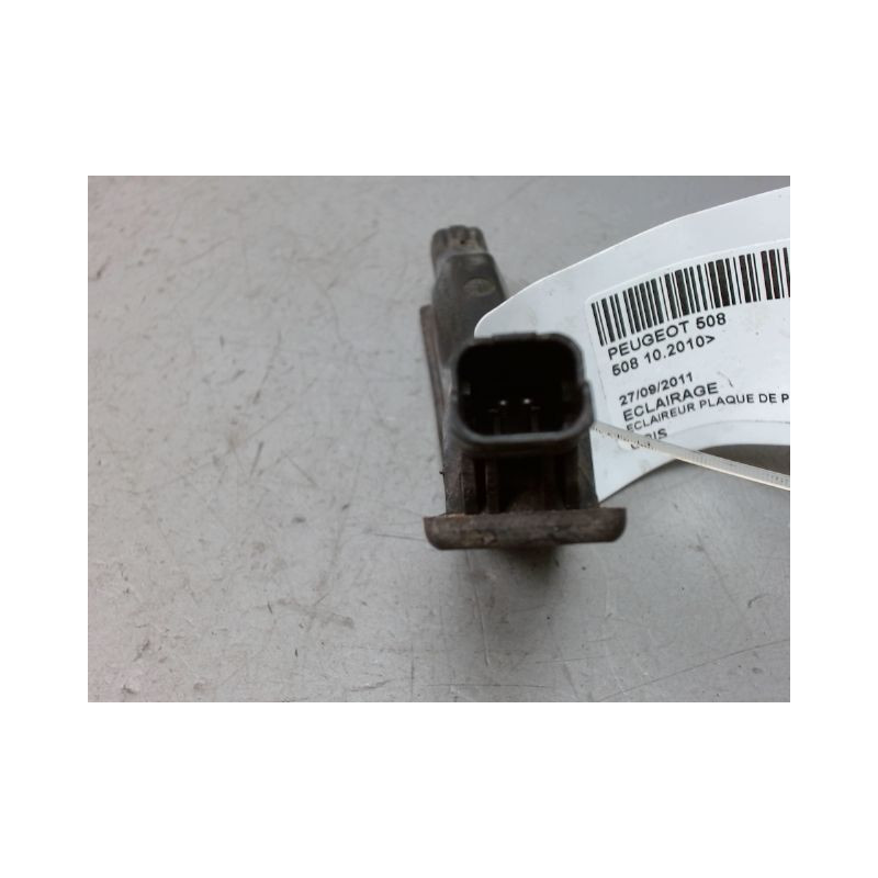 ECLAIREUR PLAQUE DE POLICE PEUGEOT 508 2010-