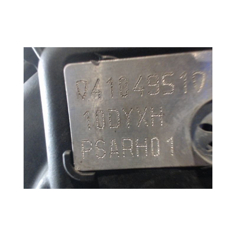 MOTEUR DIESEL PEUGEOT 407 2.0 HDi 
