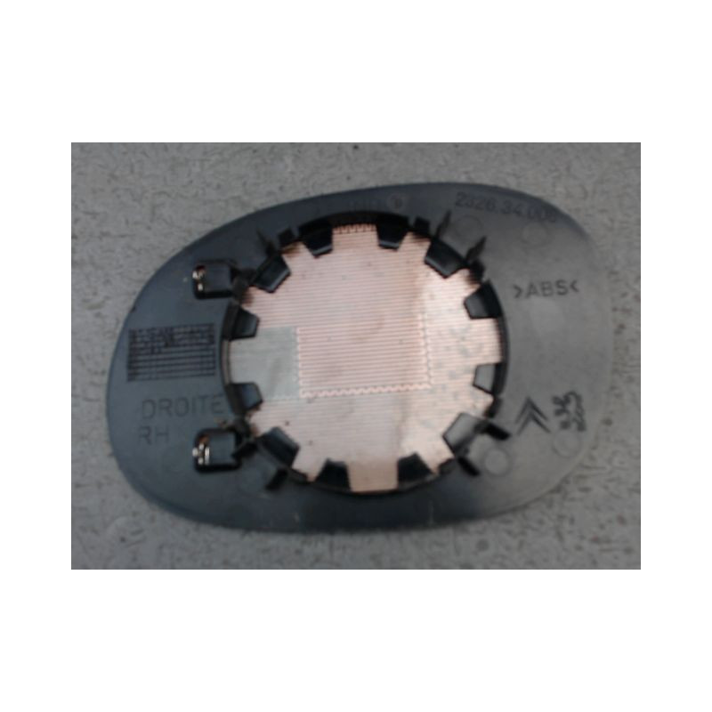 GLACE RETROVISEUR EXT D PEUGEOT 206