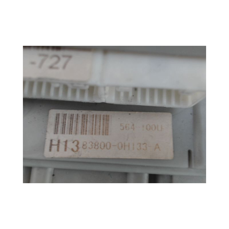 BLOC COMPTEURS PEUGEOT 107