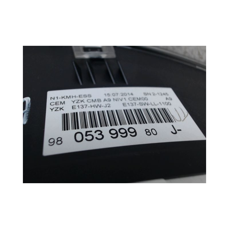 BLOC COMPTEURS PEUGEOT 208