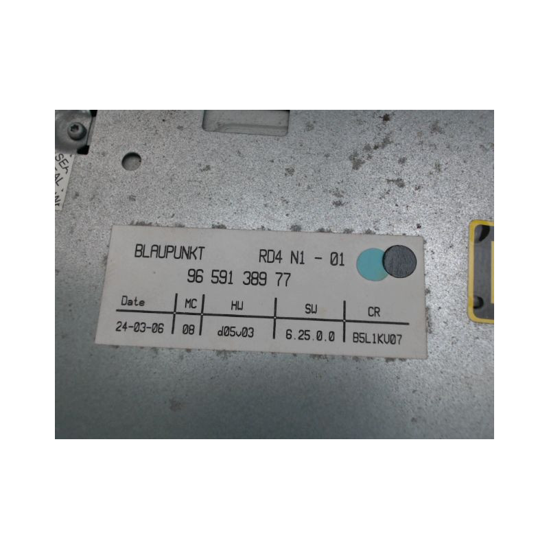 AUTORADIO CITROEN C4