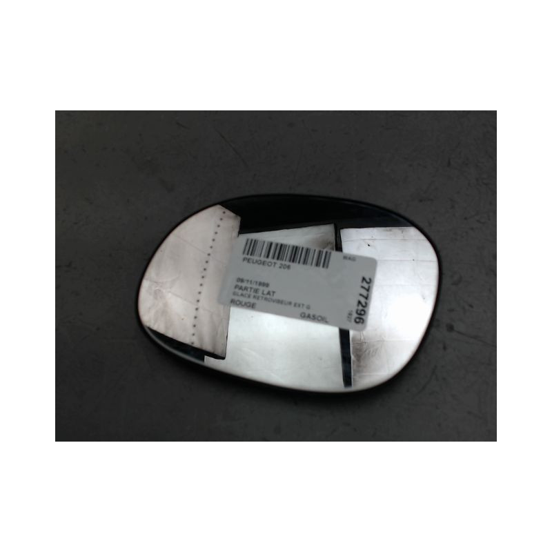 GLACE RETROVISEUR EXT G PEUGEOT 206