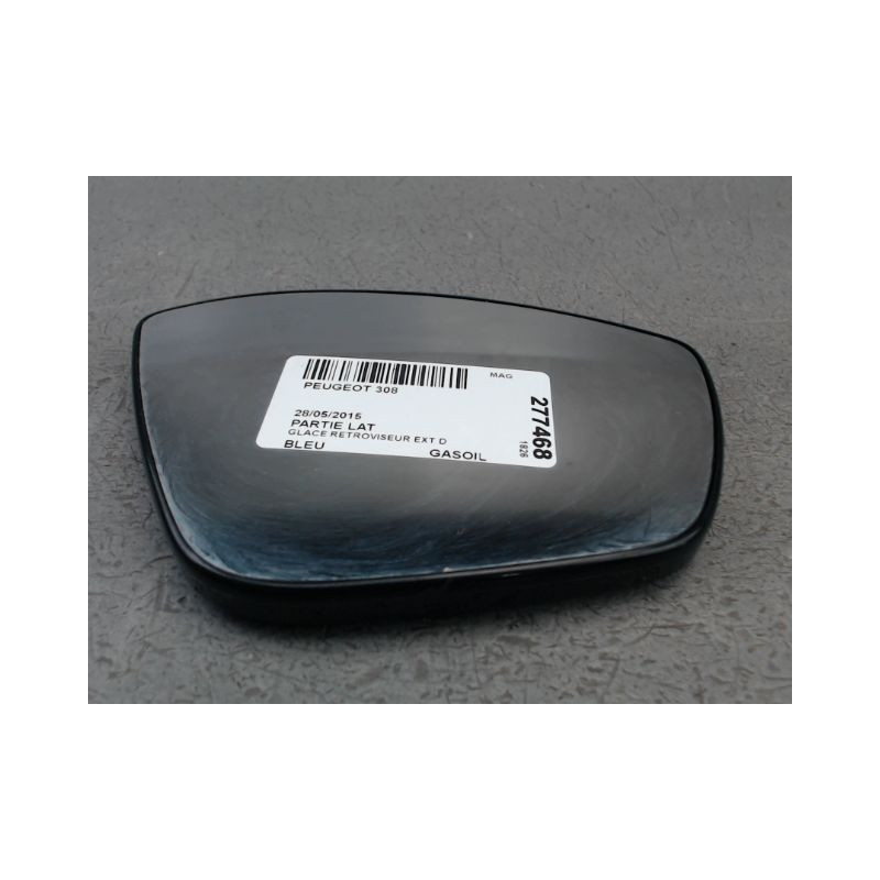 GLACE RETROVISEUR EXT D PEUGEOT 308