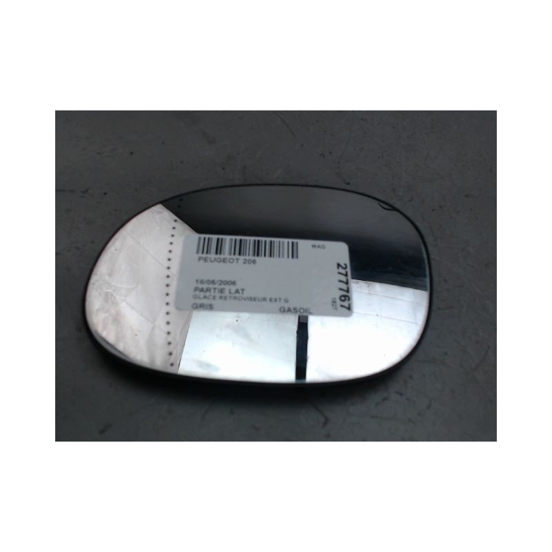 GLACE RETROVISEUR EXT G PEUGEOT 206