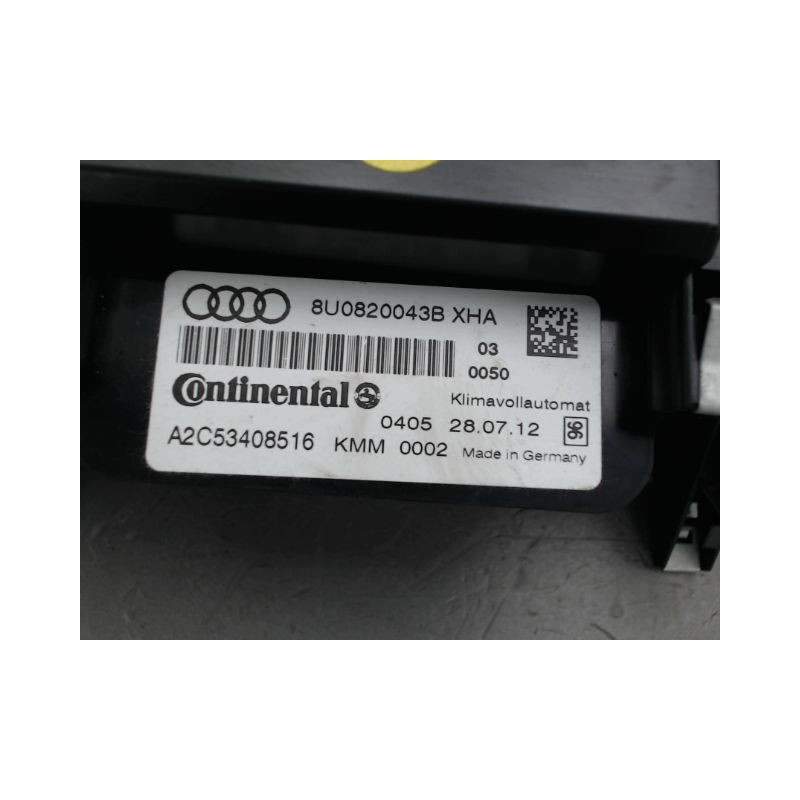 COMMANDE DE CHAUFFAGE AUDI Q3