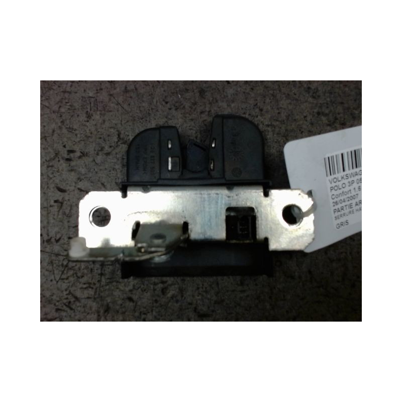 SERRURE HAYON  VOLKSWAGEN POLO 2005-