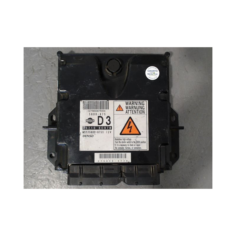 CALCULATEUR MOTEUR NISSAN NAVARA PICKUP DBL CAB. 05-10