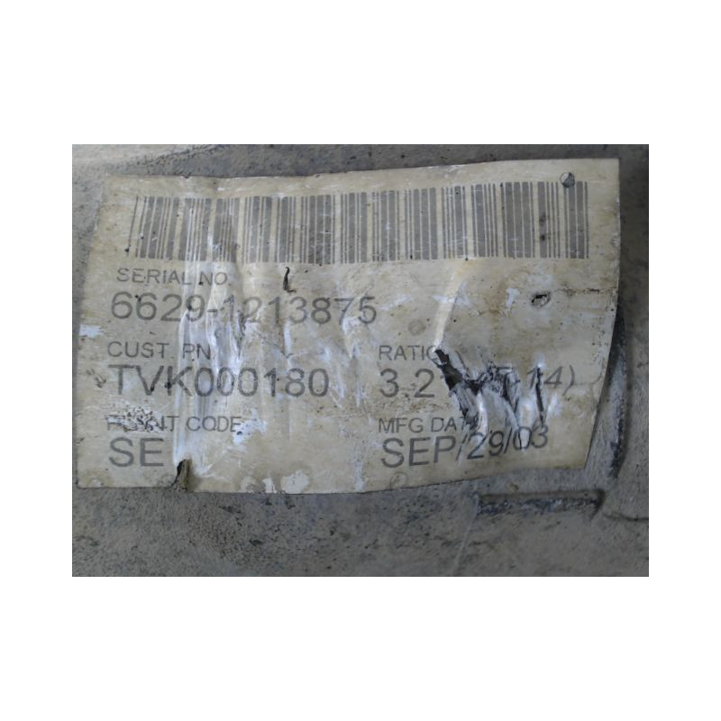 PONT ARRIERE LAND ROVER FREELAND. 2.0 Td4 4x4