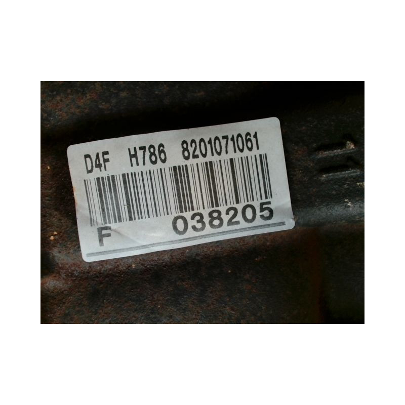 MOTEUR ESSENCE RENAULT MODUS LONGUE 2008- 1.2 16V 