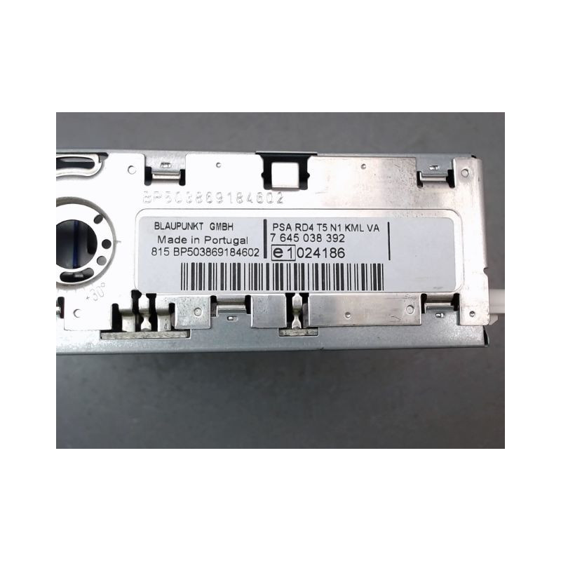 AUTORADIO PEUGEOT 307 Phase 2 2005-2007