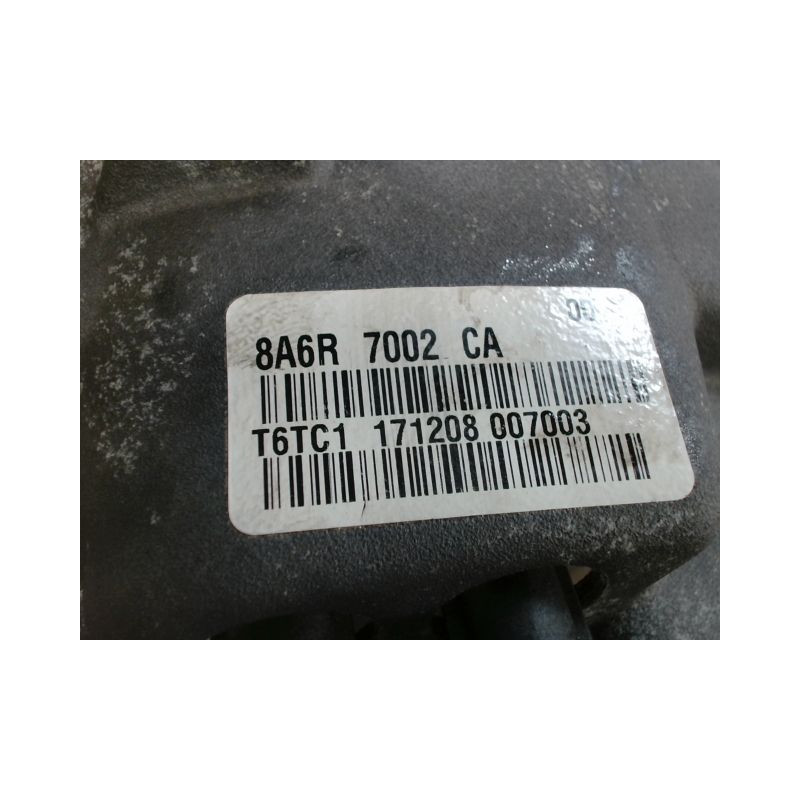 BOITE A VITESSE MECANIQUE FORD FIESTA 1.25