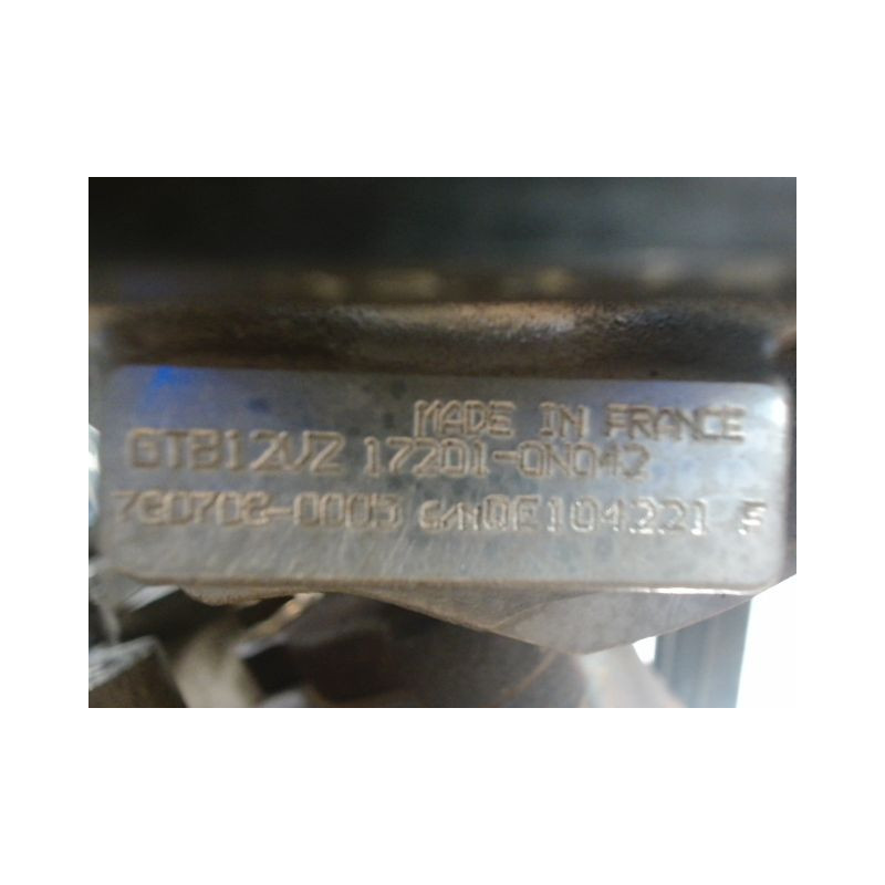 MOTEUR DIESEL TOYOTA YARIS 1.4 D 