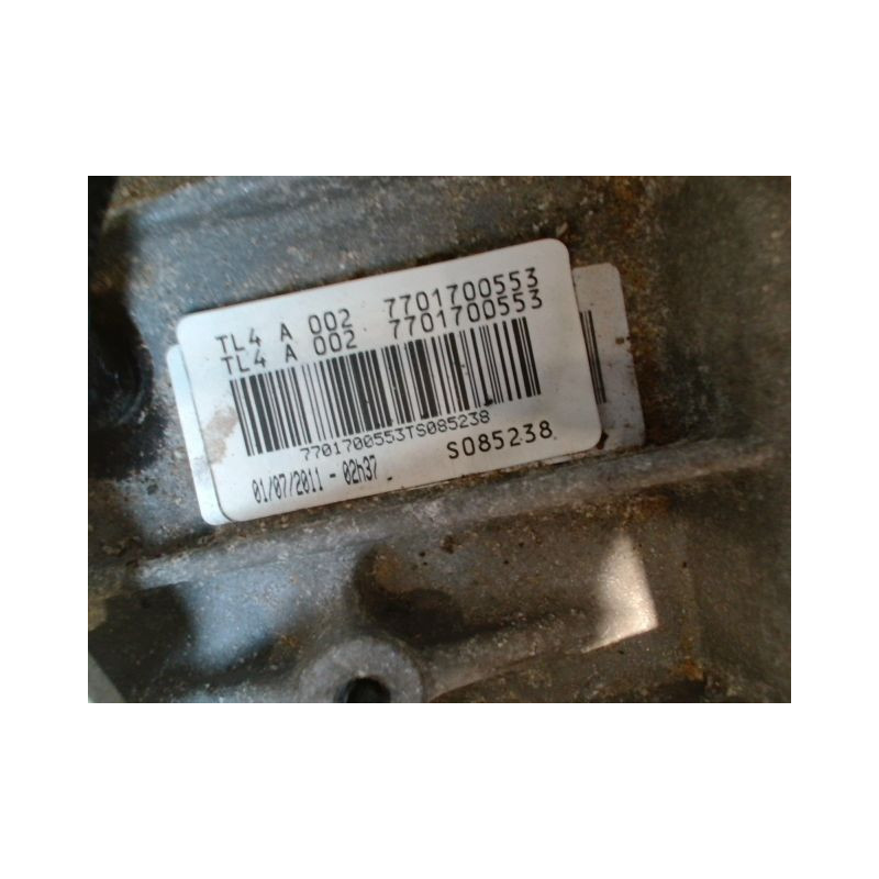 BOITE A VITESSE MECANIQUE RENAULT CLIO 3 1.5 dCi 