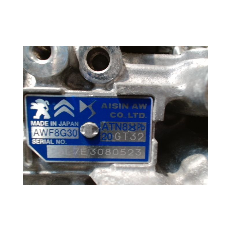 BOITE A VITESSE AUTOMATIQUE PEUGEOT 308 2011- 1.2 THP 130
