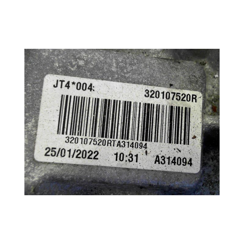 BOITE A VITESSE MECANIQUE RENAULT CLIO 1.0 LPG 