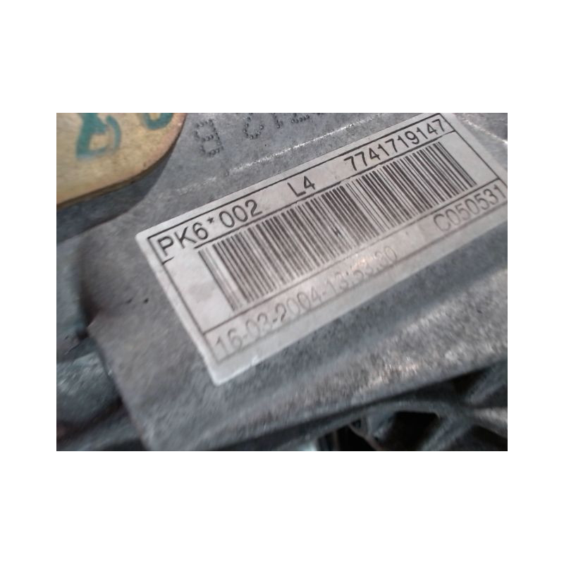 BOITE A VITESSE MECANIQUE RENAULT LAGUNA II 00-2005 2.2 dCi 