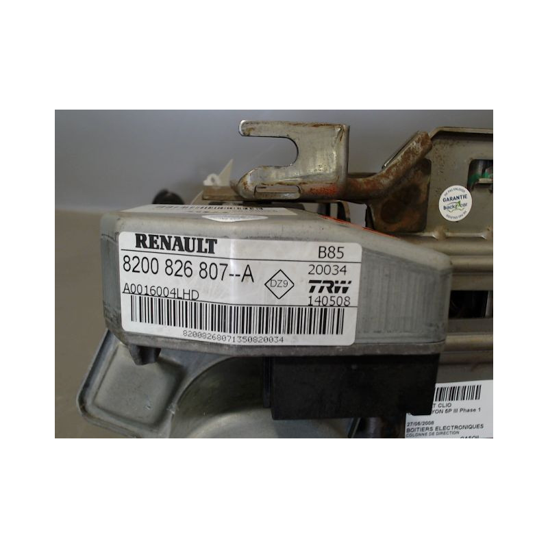 COLONNE DE DIRECTION ASSISTEE RENAULT CLIO III Phase 1 2005-2009