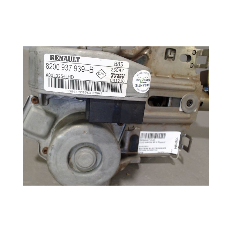 COLONNE DE DIRECTION ASSISTEE RENAULT CLIO III Phase 2 2009-2014