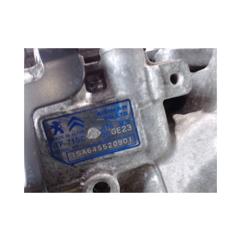 BOITE A VITESSE AUTOMATIQUE PEUGEOT 3008 1.6 BlueHDi 120