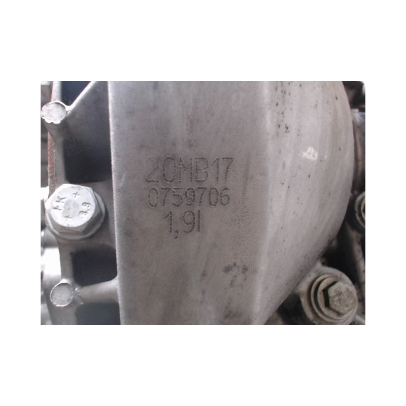BOITE A VITESSE MECANIQUE PEUGEOT 407 COUPE 2.0 HDi