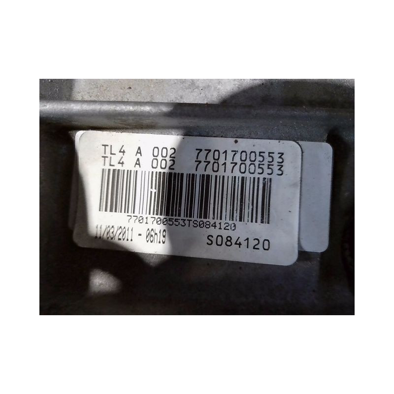 BOITE A VITESSE MECANIQUE RENAULT CLIO III 2010- 1.5 dCi 
