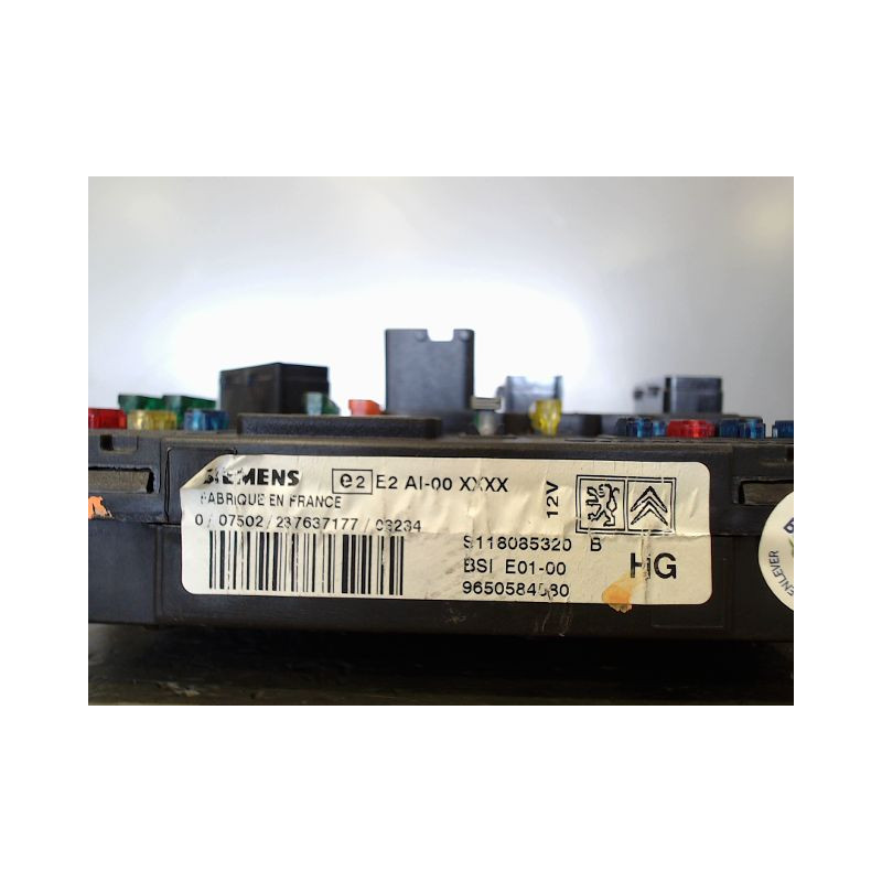 BOITIER GESTION HABITACLE CITROEN XSARA PICASSO MONOSP. 1999-2010