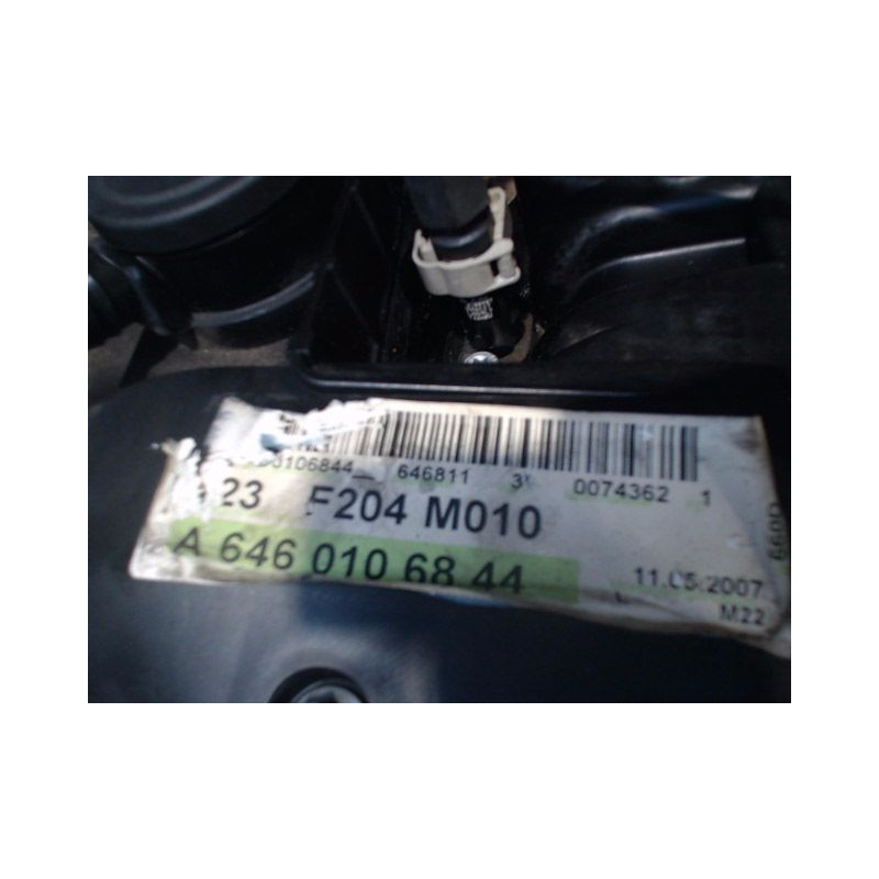 MOTEUR DIESEL MERCEDES CLASSE C 2007- C 220 CDI 