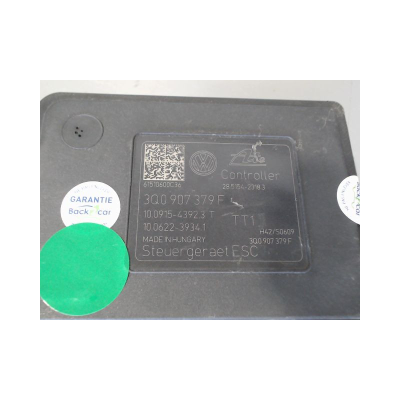 UNITE HYDRAULIQUE ABS VOLKSWAGEN GOLF VII Phase 1 (5G) 2012-...