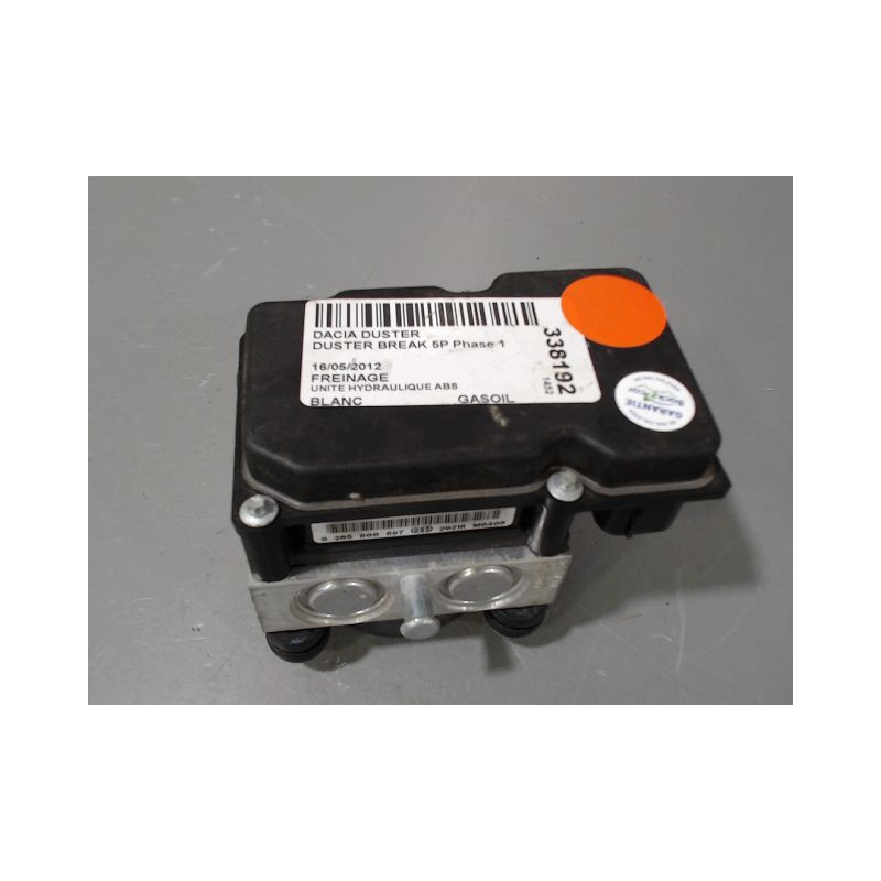 UNITE HYDRAULIQUE ABS DACIA DUSTER BREAK Phase 1 2010-2013