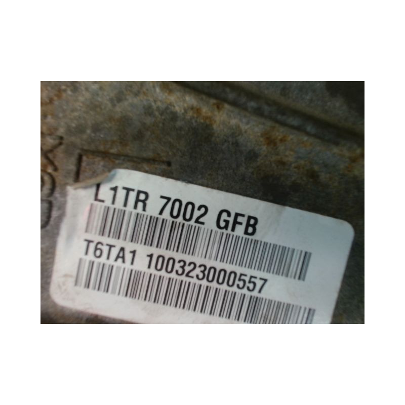 BOITE A VITESSE MECANIQUE FORD PUMA 1.0 Flexifuel