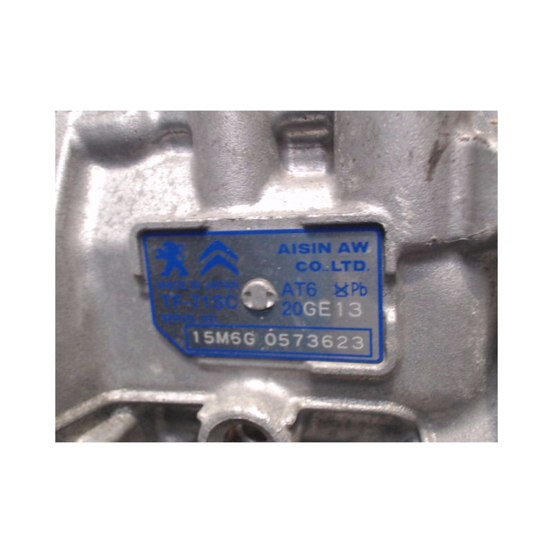 BOITE A VITESSE AUTOMATIQUE CITROEN DS3 2009- 1.2 THP 110