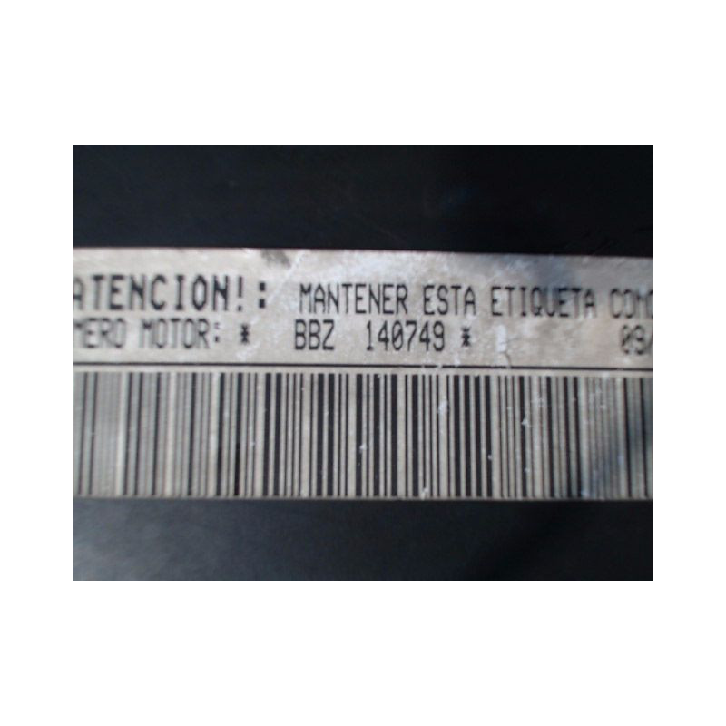 MOTEUR ESSENCE SEAT IBIZA 2006- 1.4 16V