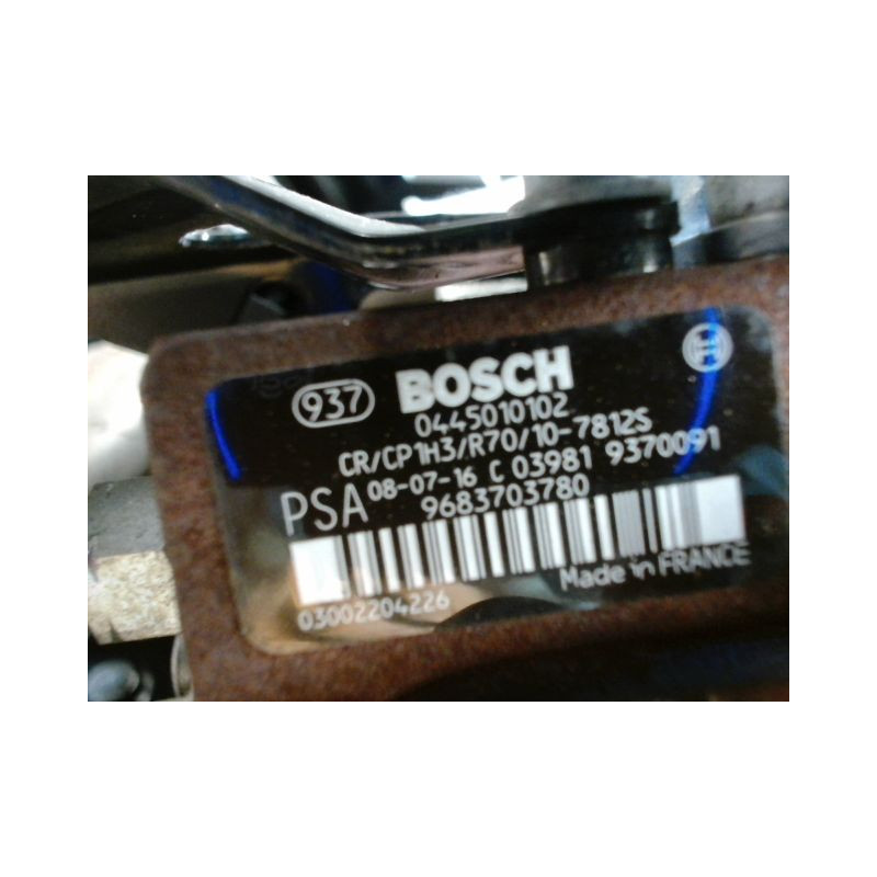 MOTEUR DIESEL PEUGEOT 207 1.6 HDi