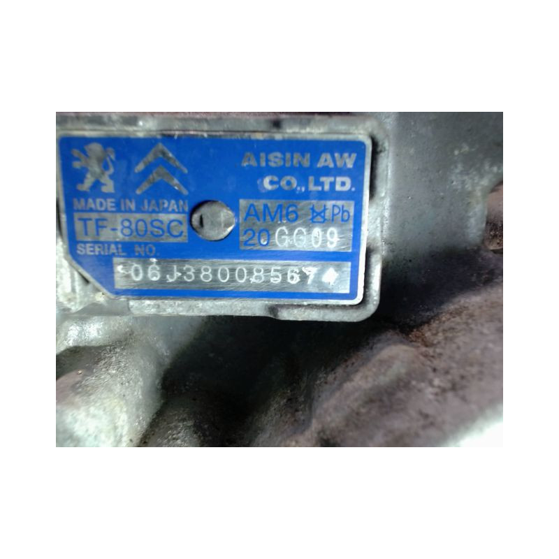 BOITE A VITESSE AUTOMATIQUE PEUGEOT 407 2.7 HDi