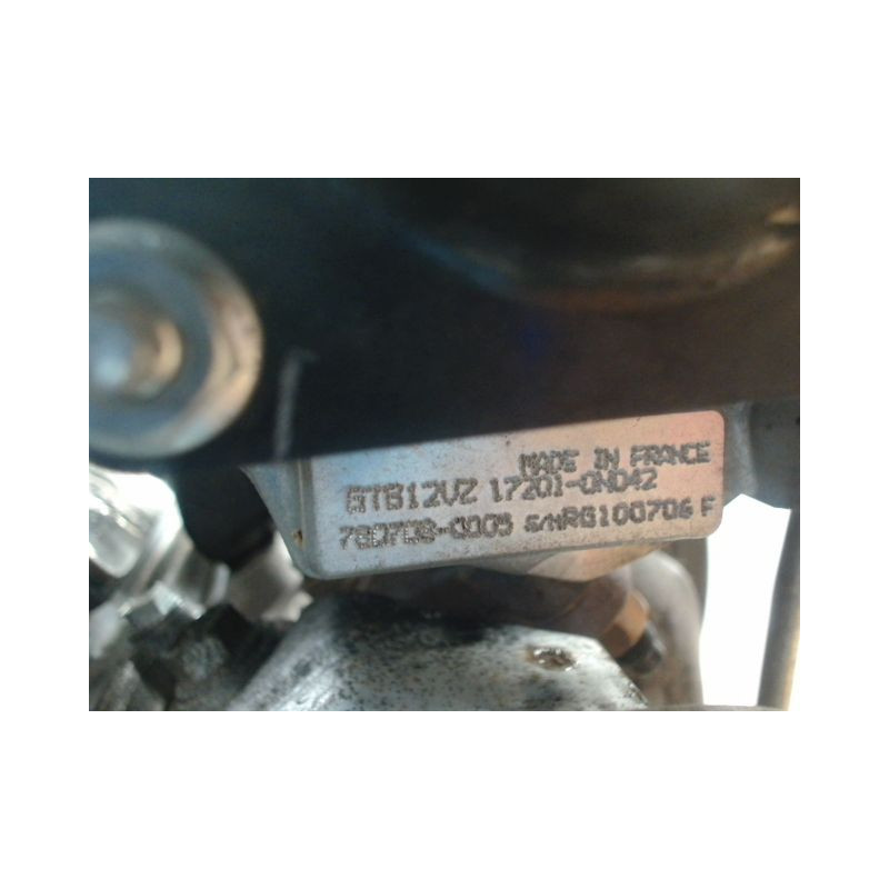 MOTEUR DIESEL TOYOTA AURIS 1.4 D-4D 