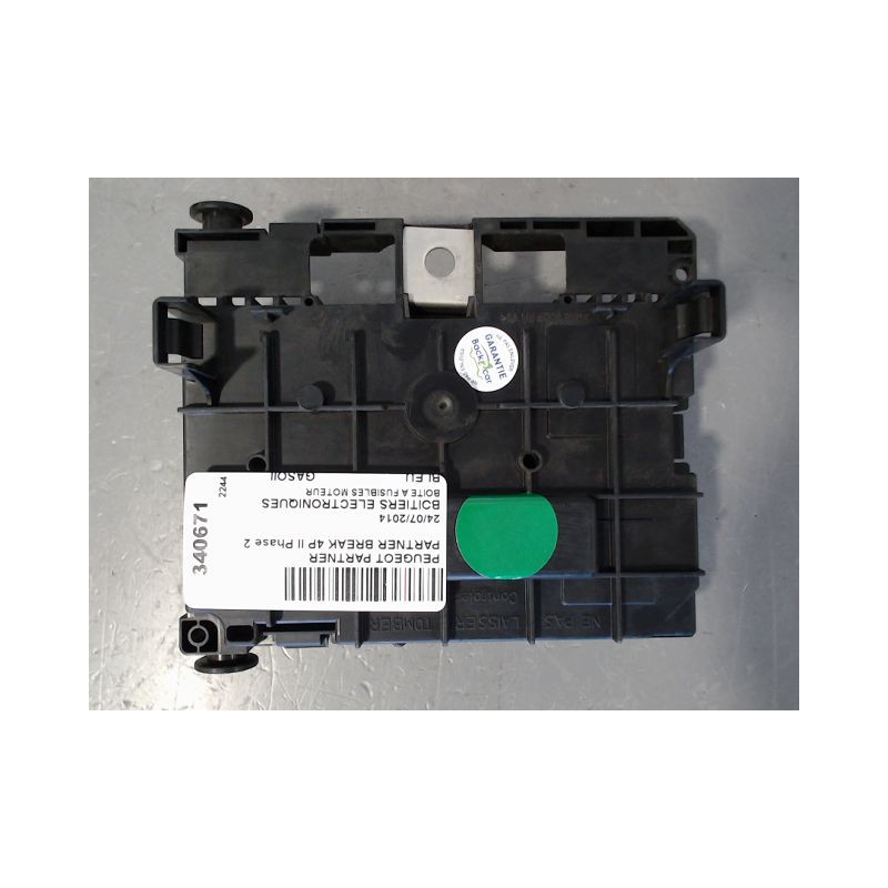 BOITE A FUSIBLES PEUGEOT PARTNER BREAK II Phase 2 (B9) 2012-...