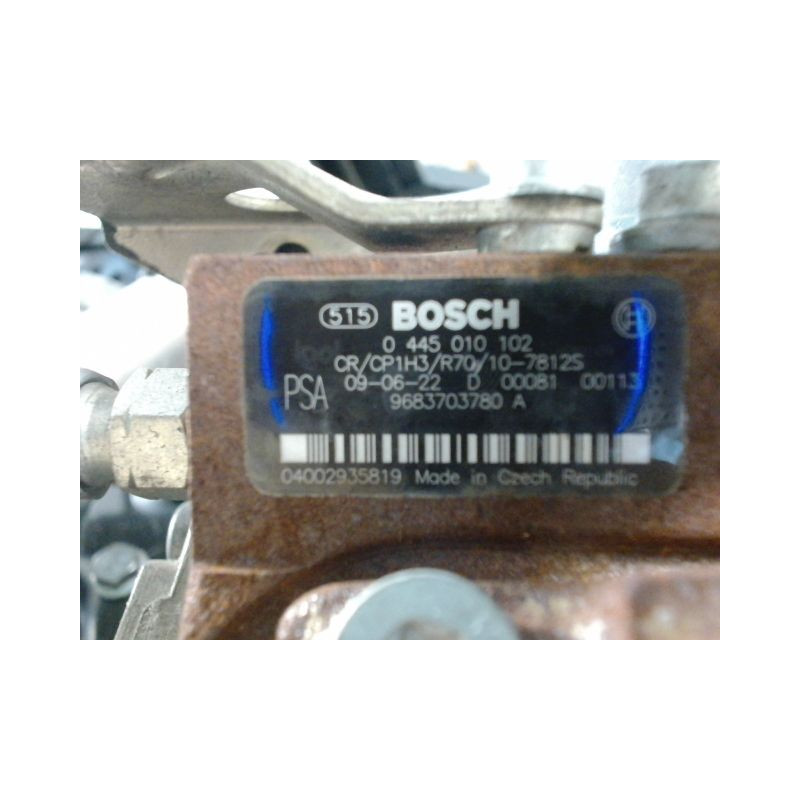 MOTEUR DIESEL FORD FUSION 1.6 TDCi