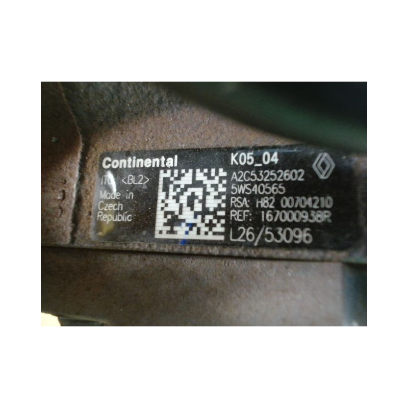 MOTEUR DIESEL RENAULT MEGANE 1.5 dCi (KZ09, KZ0D, KZ1G, KZ29, KZ14, KZ1W, KZ10, KZ1F,...